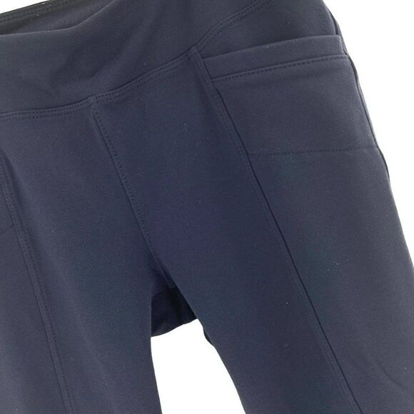 Athleta Front & Back Pocket Cropped Jeggings/Leggings Pants Navy Blue Size XS - Picture 5 of 12